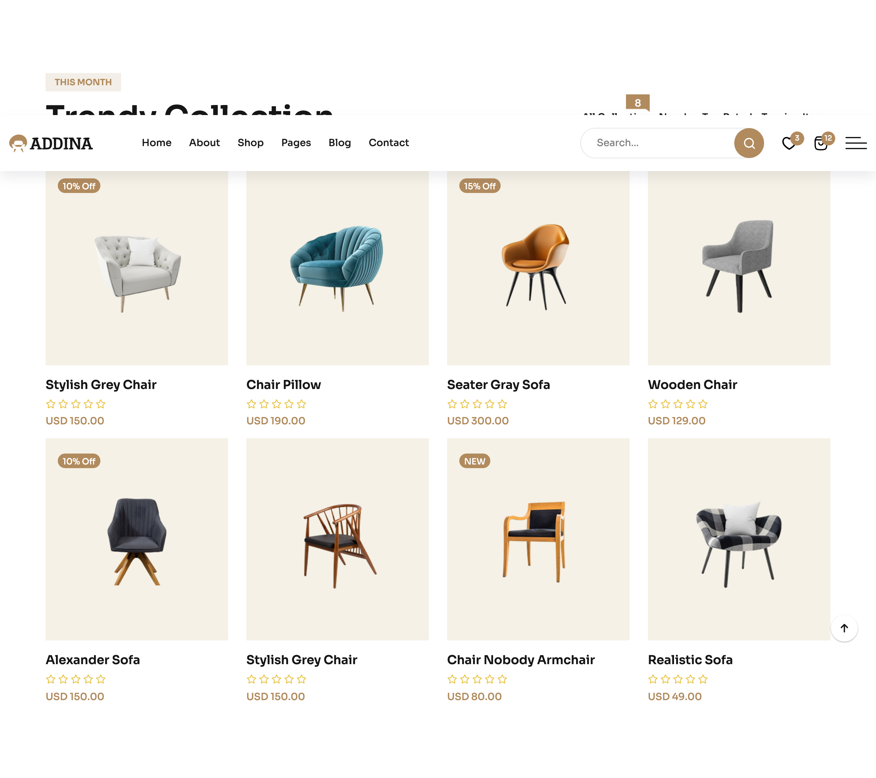 trendy-collection-tabs