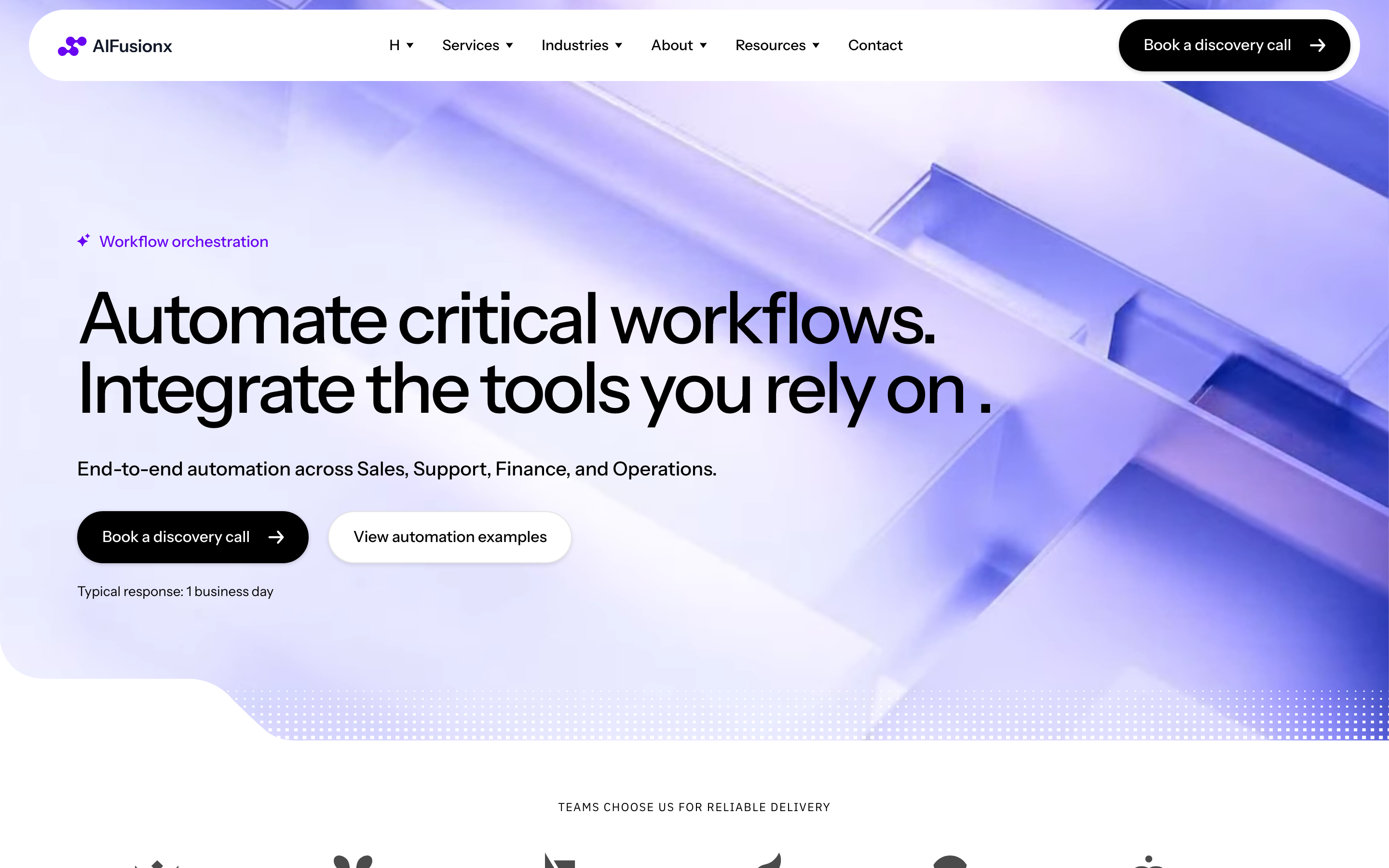 AIFusionX (WP theme — analyzed via live demo)